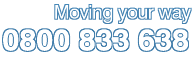 Moving your way - 0800 833 638